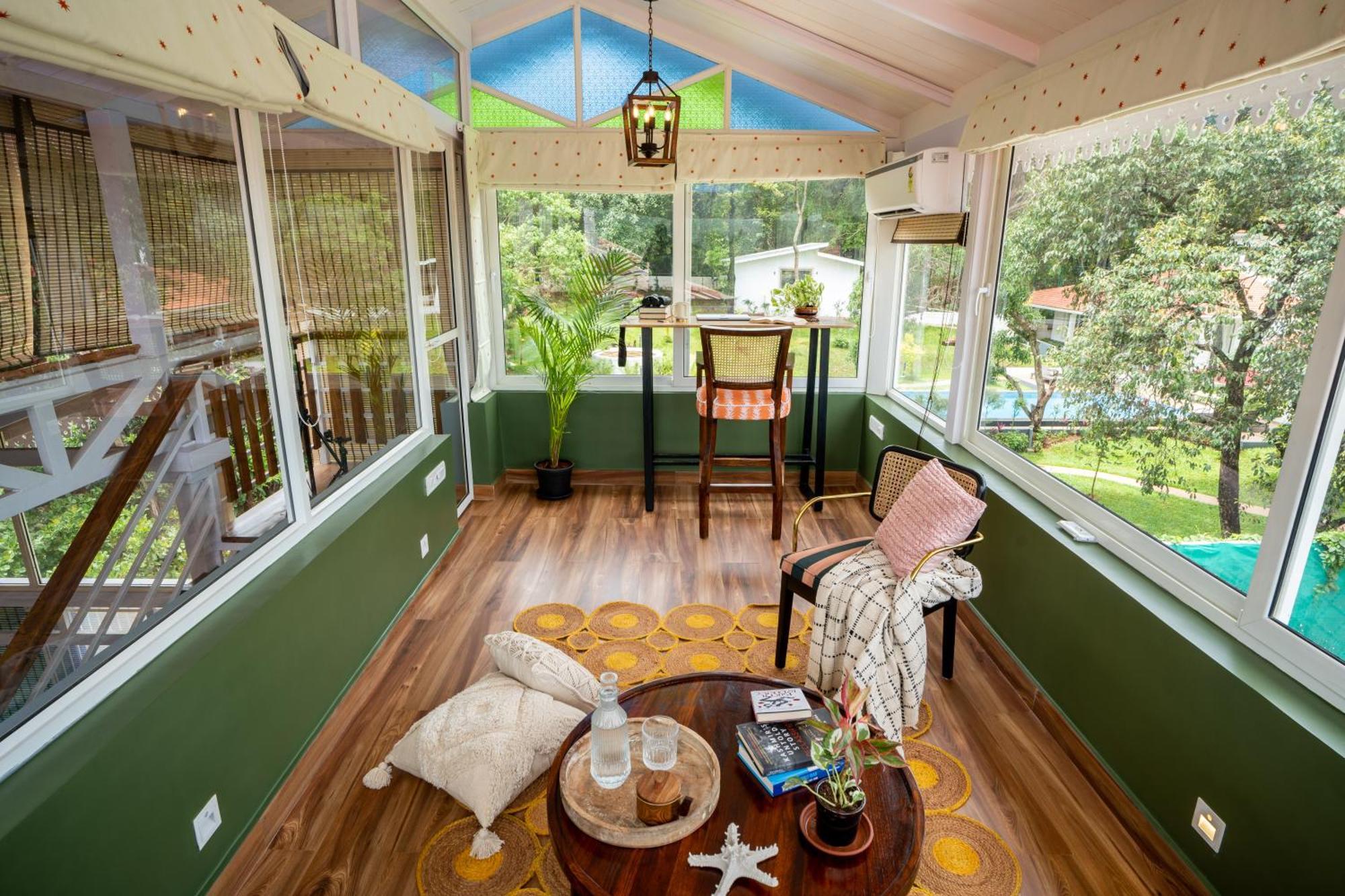 Elivaas 5 Bhk With Pvt Pool, Entertainment Room & Glass House - Bludoor Marmagao ภายนอก รูปภาพ