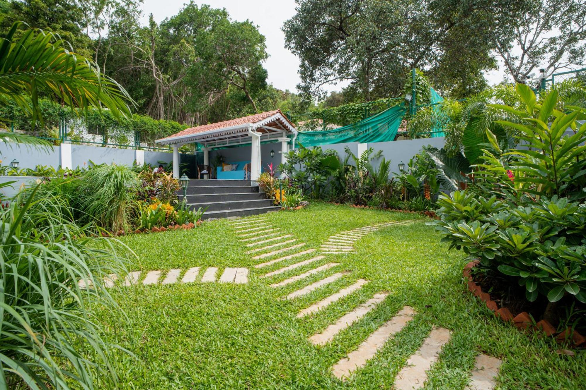 Elivaas 5 Bhk With Pvt Pool, Entertainment Room & Glass House - Bludoor Marmagao ภายนอก รูปภาพ