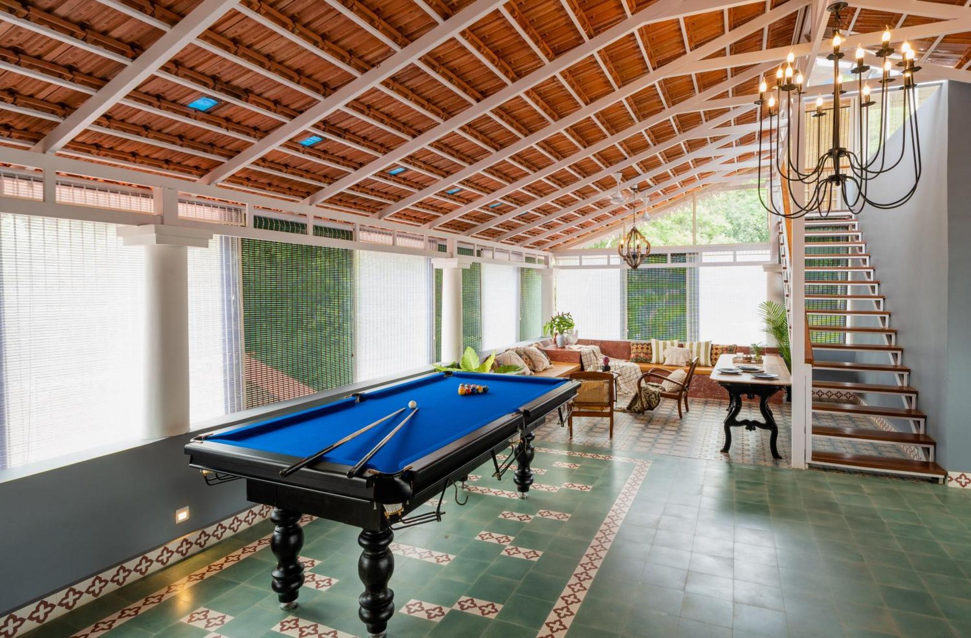 Elivaas 5 Bhk With Pvt Pool, Entertainment Room & Glass House - Bludoor Marmagao ภายนอก รูปภาพ